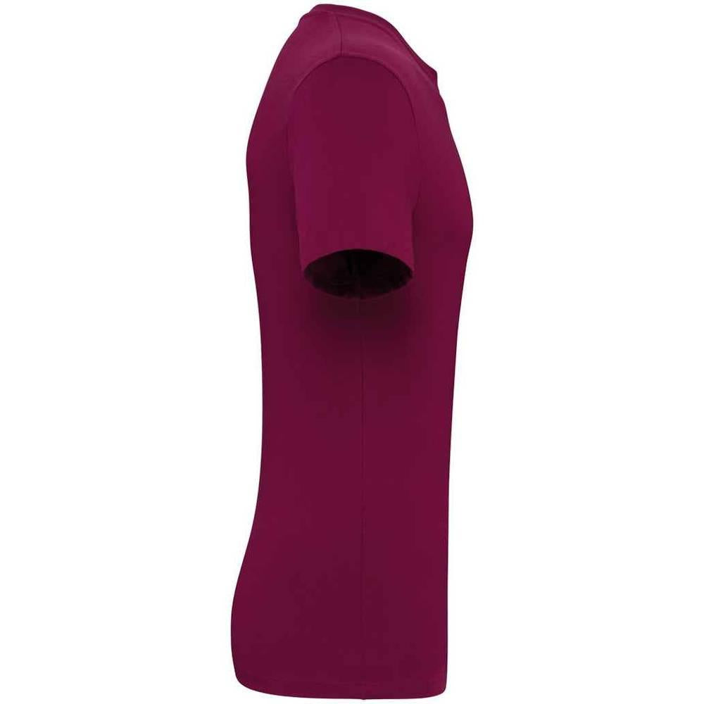 Cherry Purple - Side - Native Spirit Unisex Adult Heavyweight Slim T-Shirt