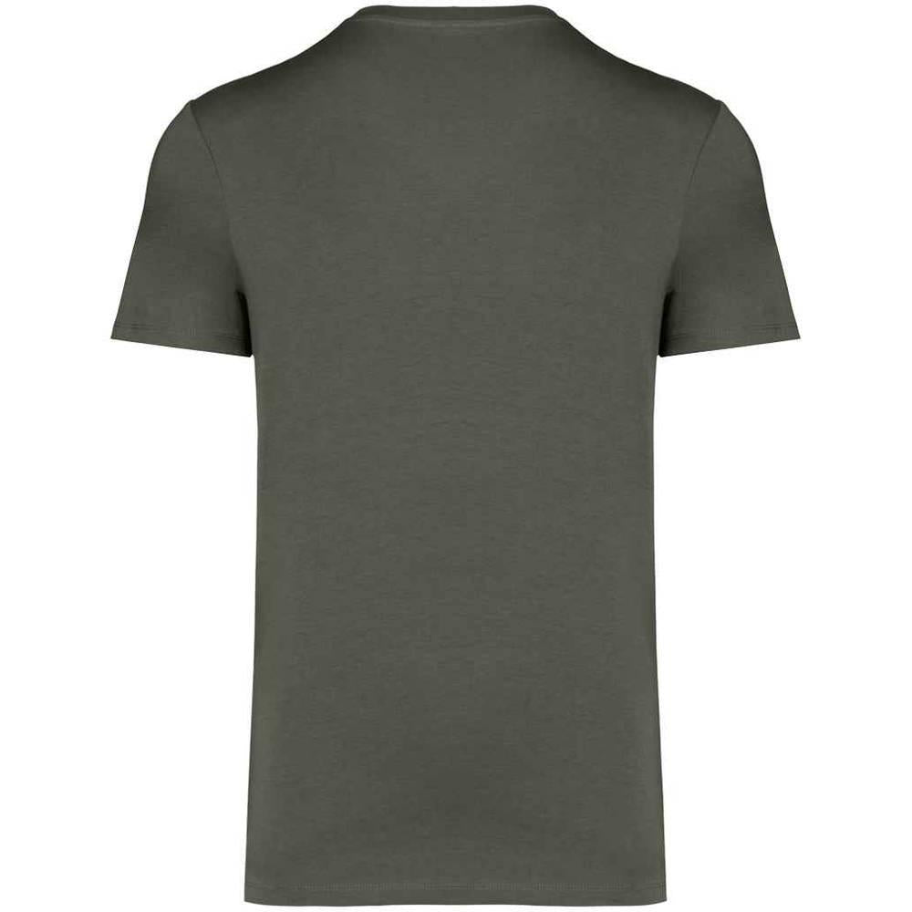 Organic Khaki - Back - Native Spirit Unisex Adult Heavyweight Slim T-Shirt