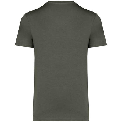 Organic Khaki - Back - Native Spirit Unisex Adult Heavyweight Slim T-Shirt