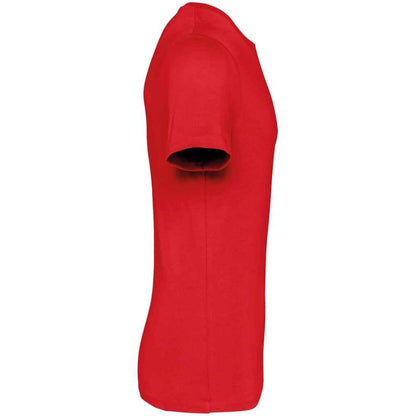 Poppy Red - Side - Native Spirit Unisex Adult Heavyweight Slim T-Shirt