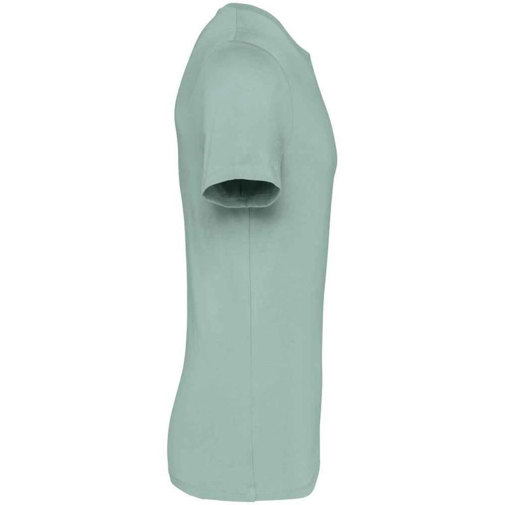 Jade Green - Side - Native Spirit Unisex Adult Heavyweight Slim T-Shirt