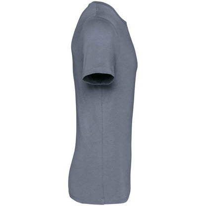 Mineral Grey - Side - Native Spirit Unisex Adult Heavyweight Slim T-Shirt