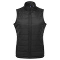 Black - Front - Premier Womens-Ladies Recyclight Padded Gilet