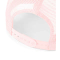 Pastel Pink - Back - Beechfield Childrens-Kids Trucker Cap