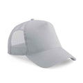 Light Grey - Front - Beechfield Childrens-Kids Trucker Cap