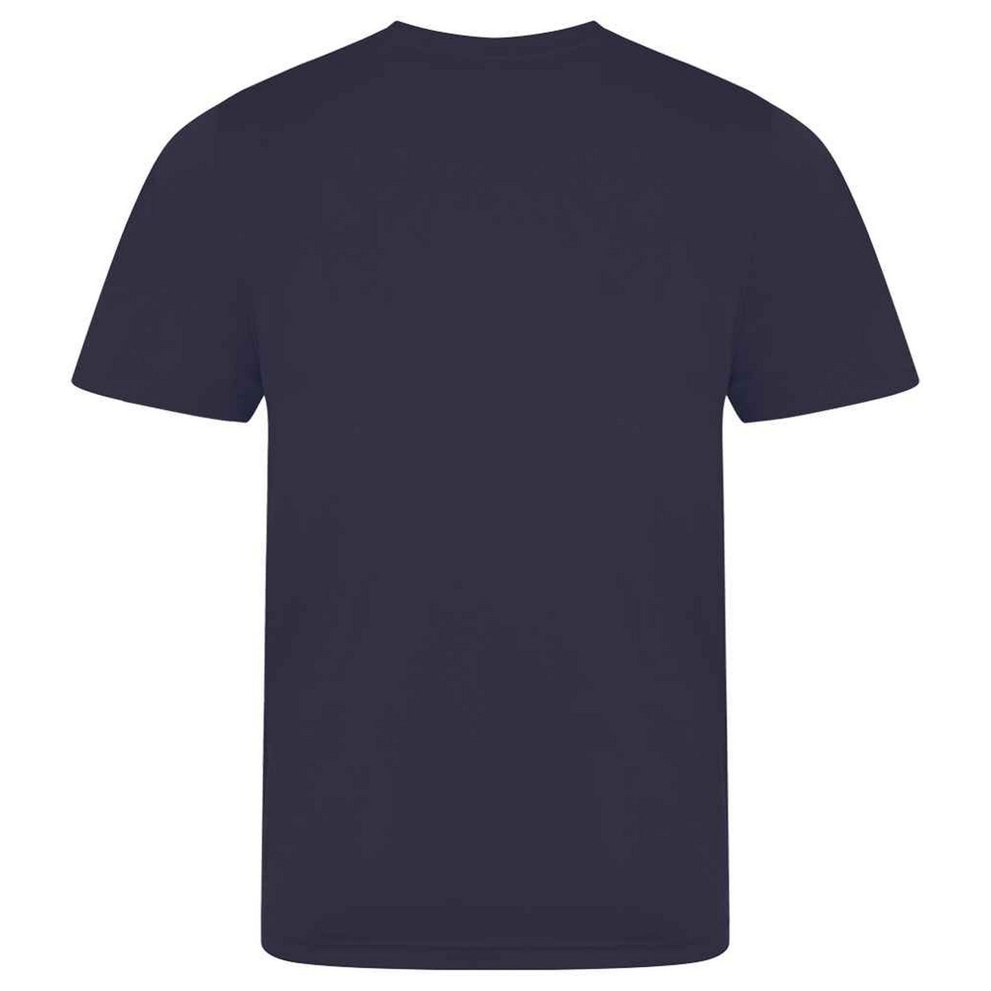 French Navy - Back - AWDis Cool Unisex Adult Smooth T-Shirt