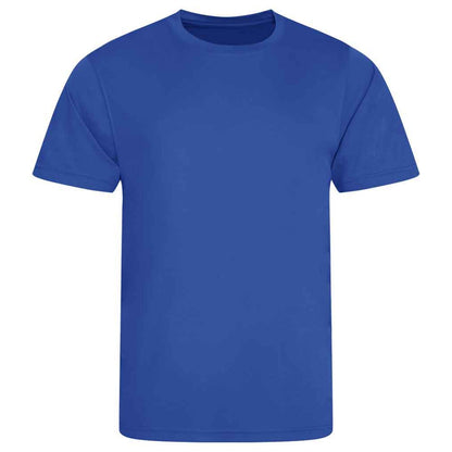 Royal Blue - Front - AWDis Cool Unisex Adult Smooth T-Shirt