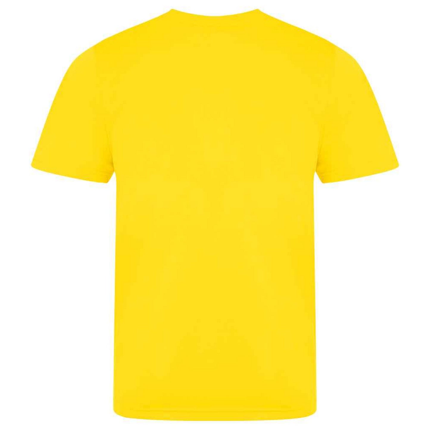 Sun Yellow - Back - AWDis Cool Unisex Adult Smooth T-Shirt