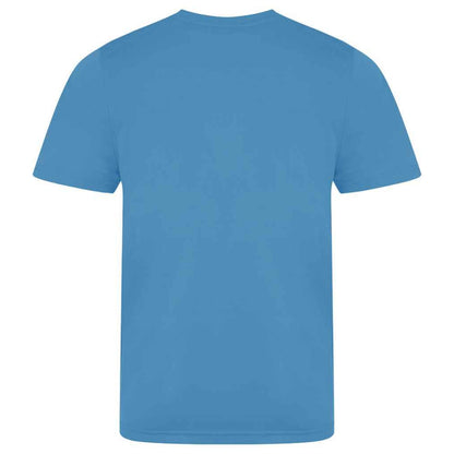 Sapphire Blue - Back - AWDis Cool Unisex Adult Smooth T-Shirt