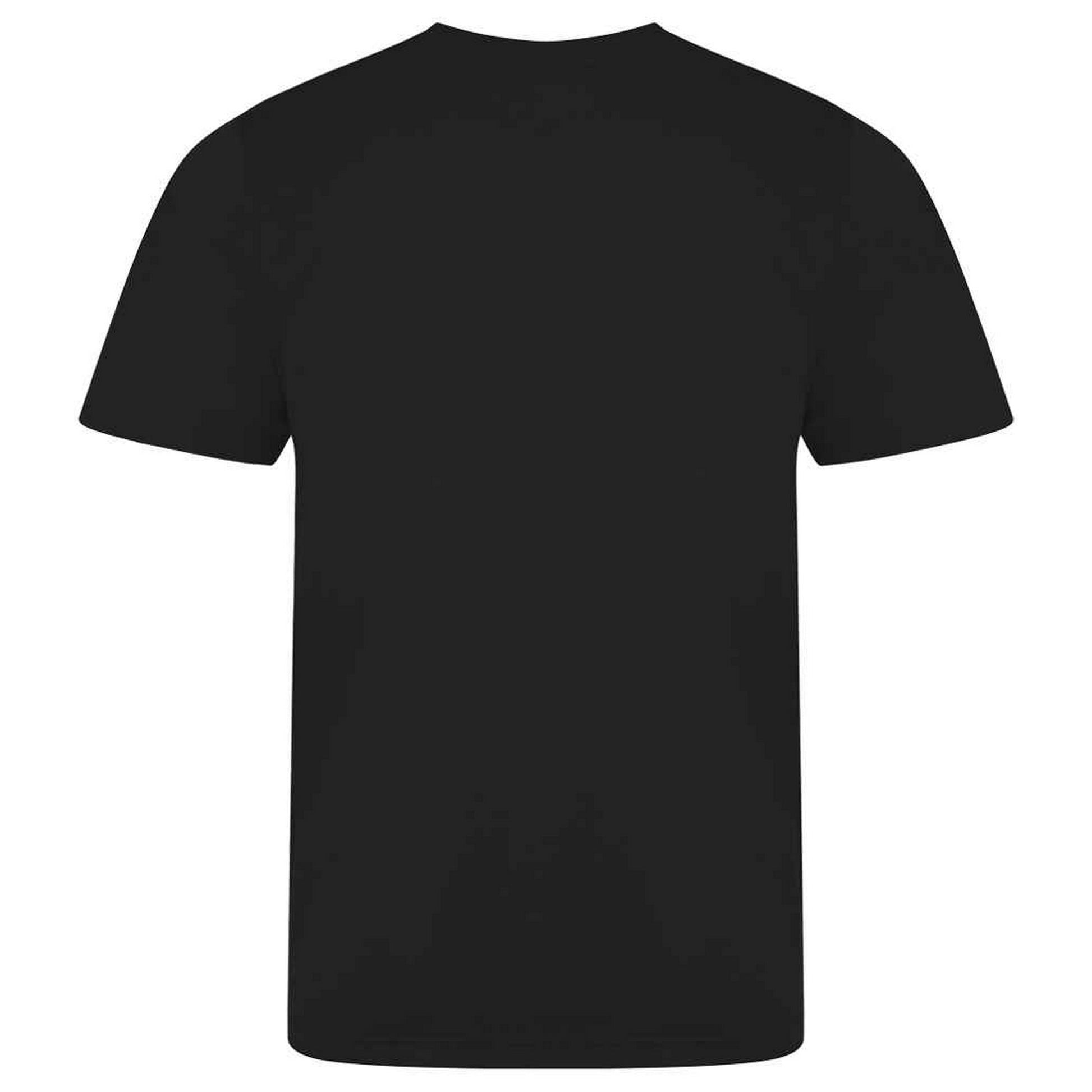 Jet Black - Back - AWDis Cool Unisex Adult Smooth T-Shirt