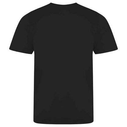 Jet Black - Back - AWDis Cool Unisex Adult Smooth T-Shirt
