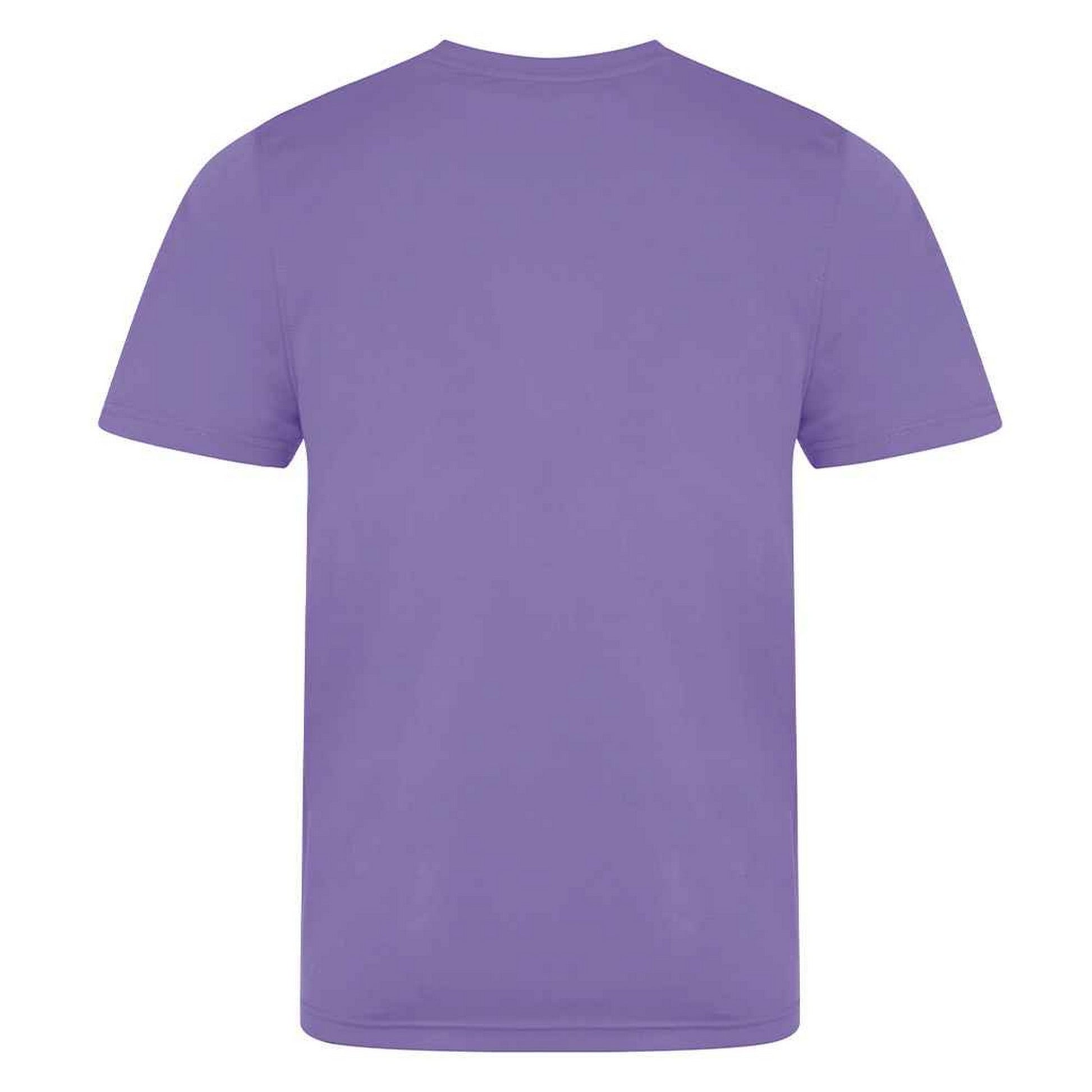 Digital Lavender - Back - AWDis Cool Unisex Adult Smooth T-Shirt