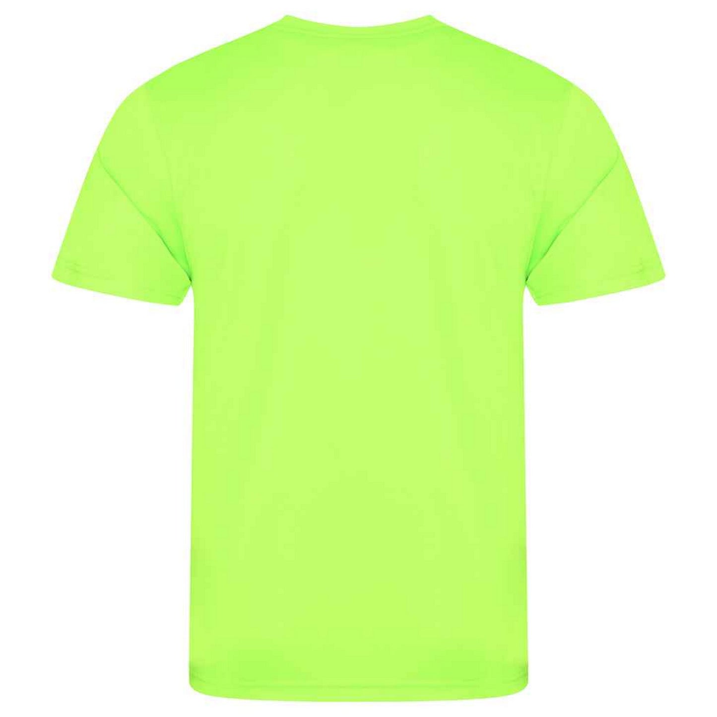 Electric Green - Back - AWDis Cool Unisex Adult Smooth T-Shirt