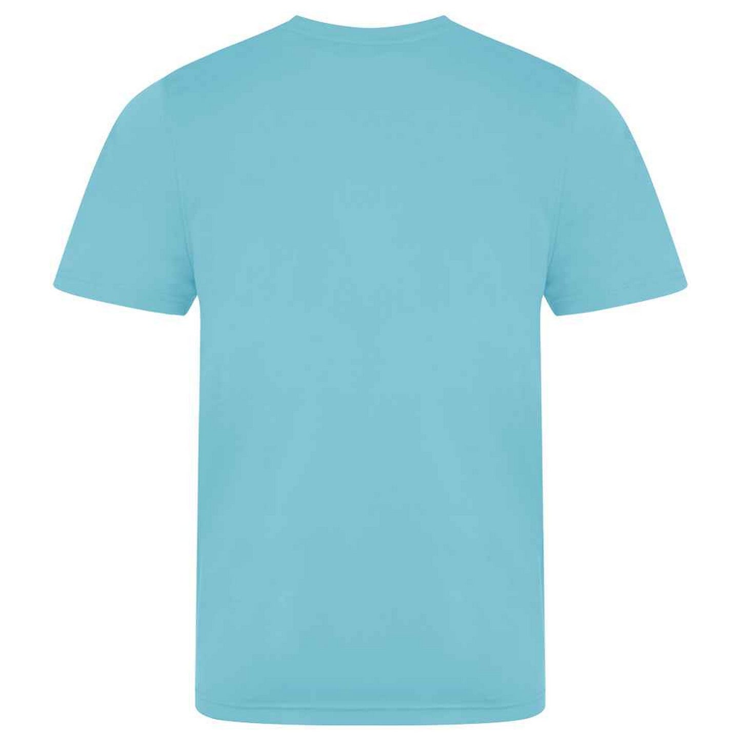 Turquoise Blue - Back - AWDis Cool Unisex Adult Smooth T-Shirt