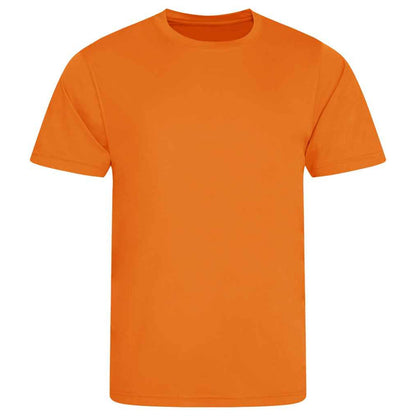 Orange Crush - Front - AWDis Cool Unisex Adult Smooth T-Shirt