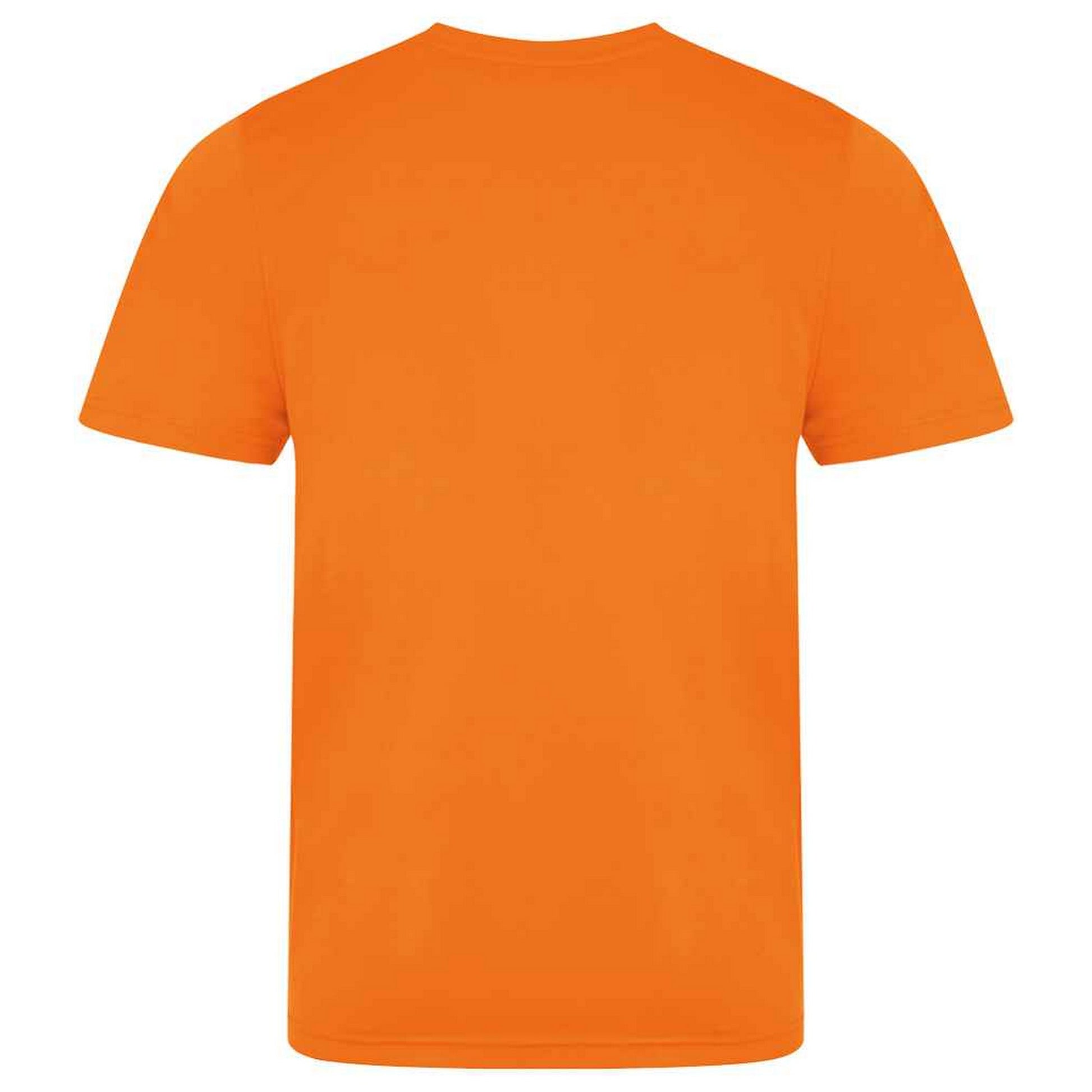 Orange Crush - Back - AWDis Cool Unisex Adult Smooth T-Shirt