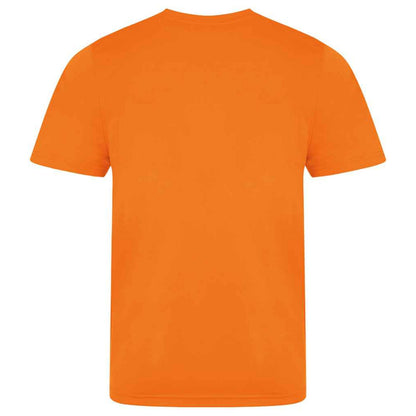 Orange Crush - Back - AWDis Cool Unisex Adult Smooth T-Shirt