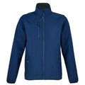 Abyss Blue - Front - SOLS Womens-Ladies Falcon Softshell Recycled Soft Shell Jacket