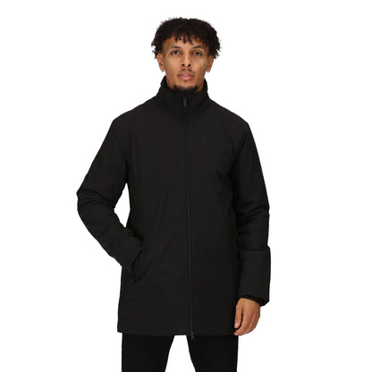 Black - Side - Regatta Mens Hampton Execute Jacket