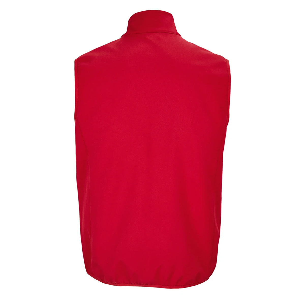 Pepper Red - Back - SOLS Mens Falcon Softshell Recycled Body Warmer