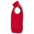 Pepper Red - Back - SOLS Mens Falcon Softshell Recycled Body Warmer