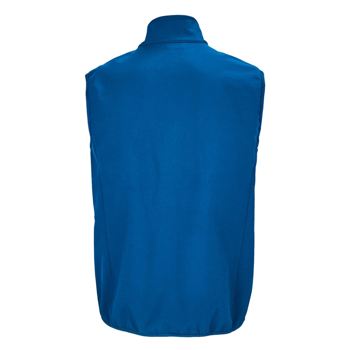 Royal Blue - Back - SOLS Mens Falcon Softshell Recycled Body Warmer