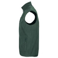 Forest Green - Back - SOLS Mens Falcon Softshell Recycled Body Warmer