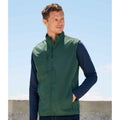 Forest Green - Side - SOLS Mens Falcon Softshell Recycled Body Warmer