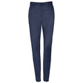 French Navy - Front - SOLS Womens-Ladies Jared Stretch Suit Trousers