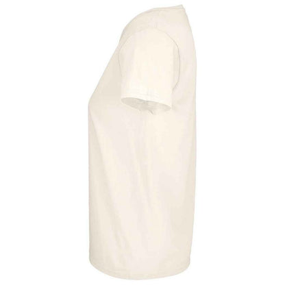 Off White - Back - SOLS Womens-Ladies Pioneer Organic T-Shirt