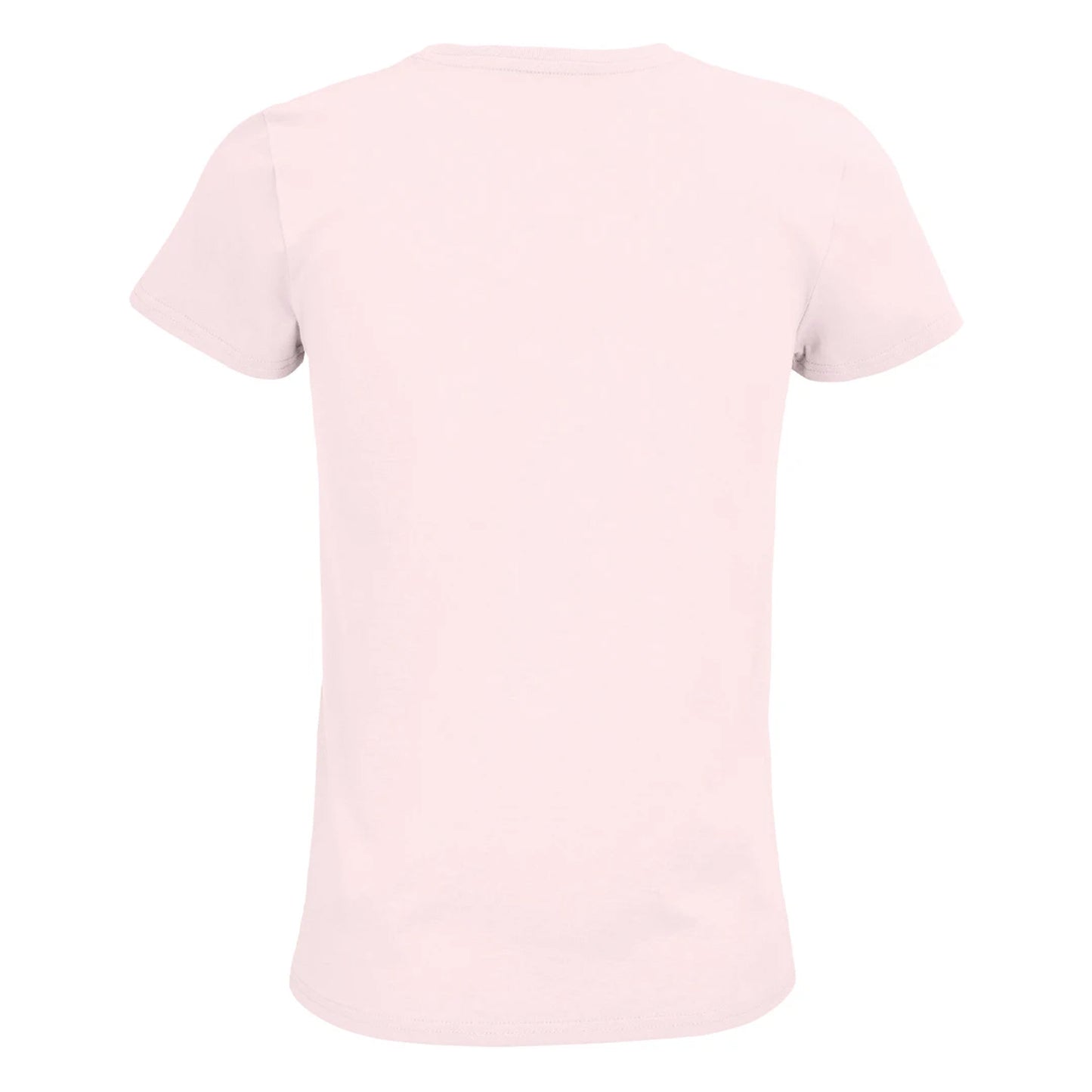 Pale Pink - Back - SOLS Womens-Ladies Pioneer Organic T-Shirt