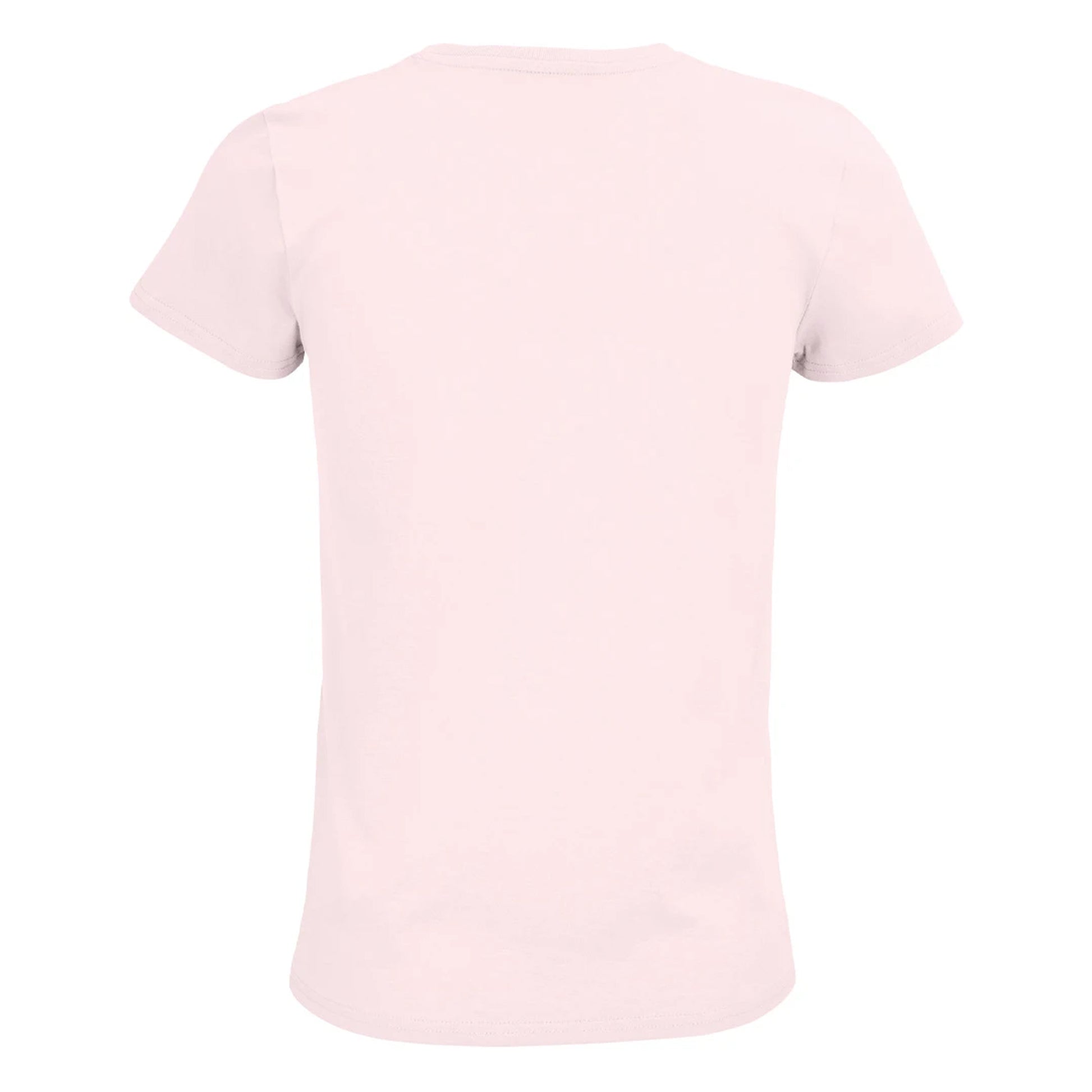 Pale Pink - Back - SOLS Womens-Ladies Pioneer Organic T-Shirt