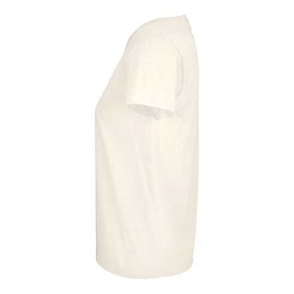 Off White - Side - SOLS Womens-Ladies Pioneer Organic T-Shirt