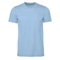 Light Blue - Front - Gildan Mens Midweight Soft Touch T-Shirt
