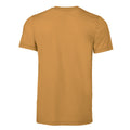 Mustard - Back - Gildan Mens Midweight Soft Touch T-Shirt