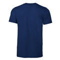 Navy - Back - Gildan Mens Midweight Soft Touch T-Shirt