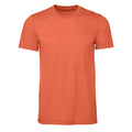 Orange - Front - Gildan Mens Midweight Soft Touch T-Shirt