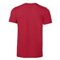 Red - Back - Gildan Mens Midweight Soft Touch T-Shirt