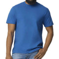 Royal Blue - Side - Gildan Mens Midweight Soft Touch T-Shirt
