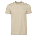 Sand - Front - Gildan Mens Midweight Soft Touch T-Shirt