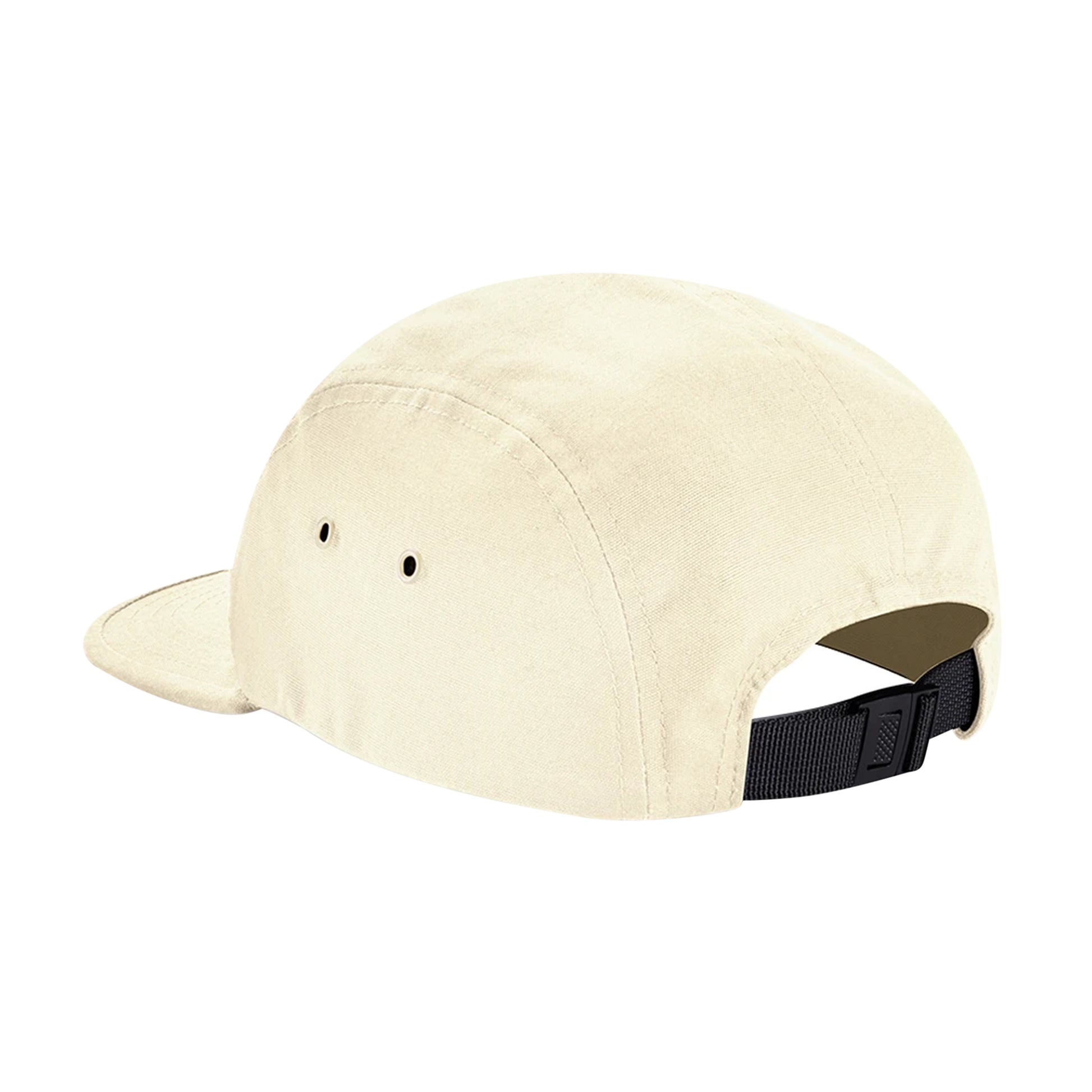 Natural - Back - Beechfield Cotton Canvas Baseball Cap