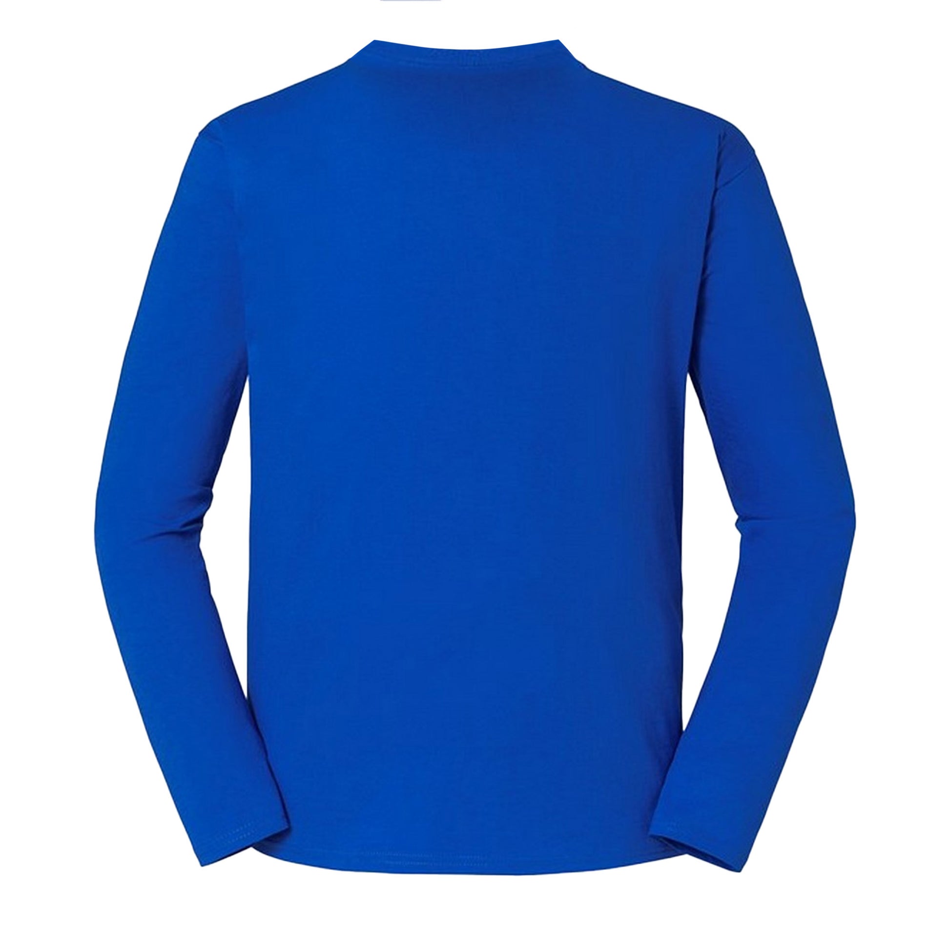 Royal Blue - Back - Fruit Of The Loom Mens Iconic Long-Sleeved T-Shirt