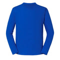 Royal Blue - Back - Fruit of the Loom Mens Iconic Long-Sleeved T-Shirt