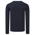 Deep Navy - Back - Fruit of the Loom Mens Iconic Long-Sleeved T-Shirt