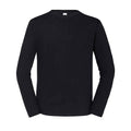 Black - Front - Fruit of the Loom Mens Iconic Long-Sleeved T-Shirt