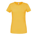 Sunflower - Front - Fruit Of The Loom Womens-Ladies Iconic Ringspun Cotton T-Shirt