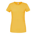 Sunflower - Front - Fruit Of The Loom Womens-Ladies Iconic Ringspun Cotton T-Shirt