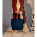 Navy - Back - Bagbase Felt Shopper