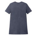 Navy Mist - Back - Gildan Womens-Ladies CVC Soft Touch T-Shirt