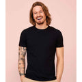 Deep Black - Side - SOLS Mens Millenium Stretch T-Shirt